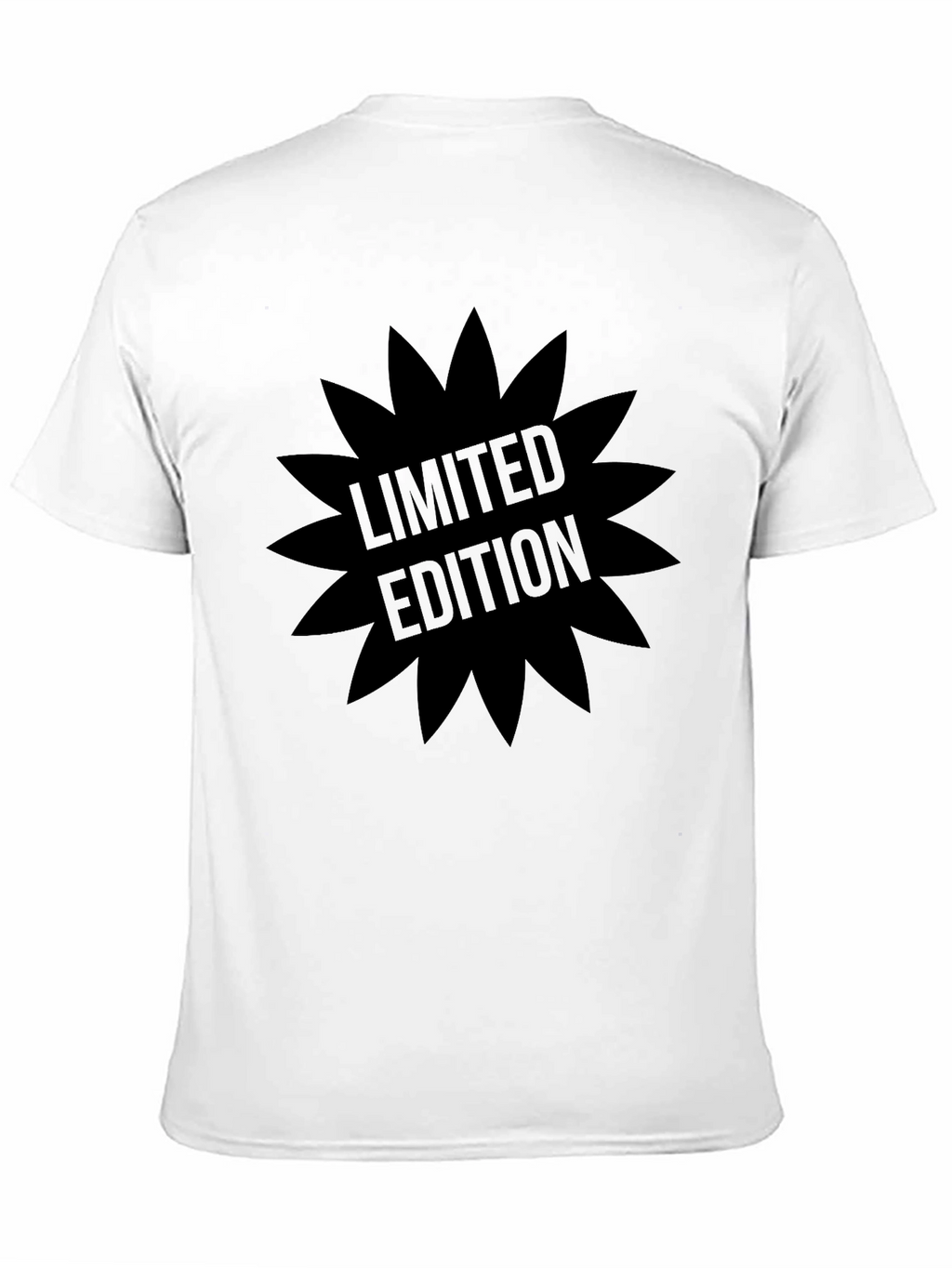 Limited Edition Mens Black Graphic Tee