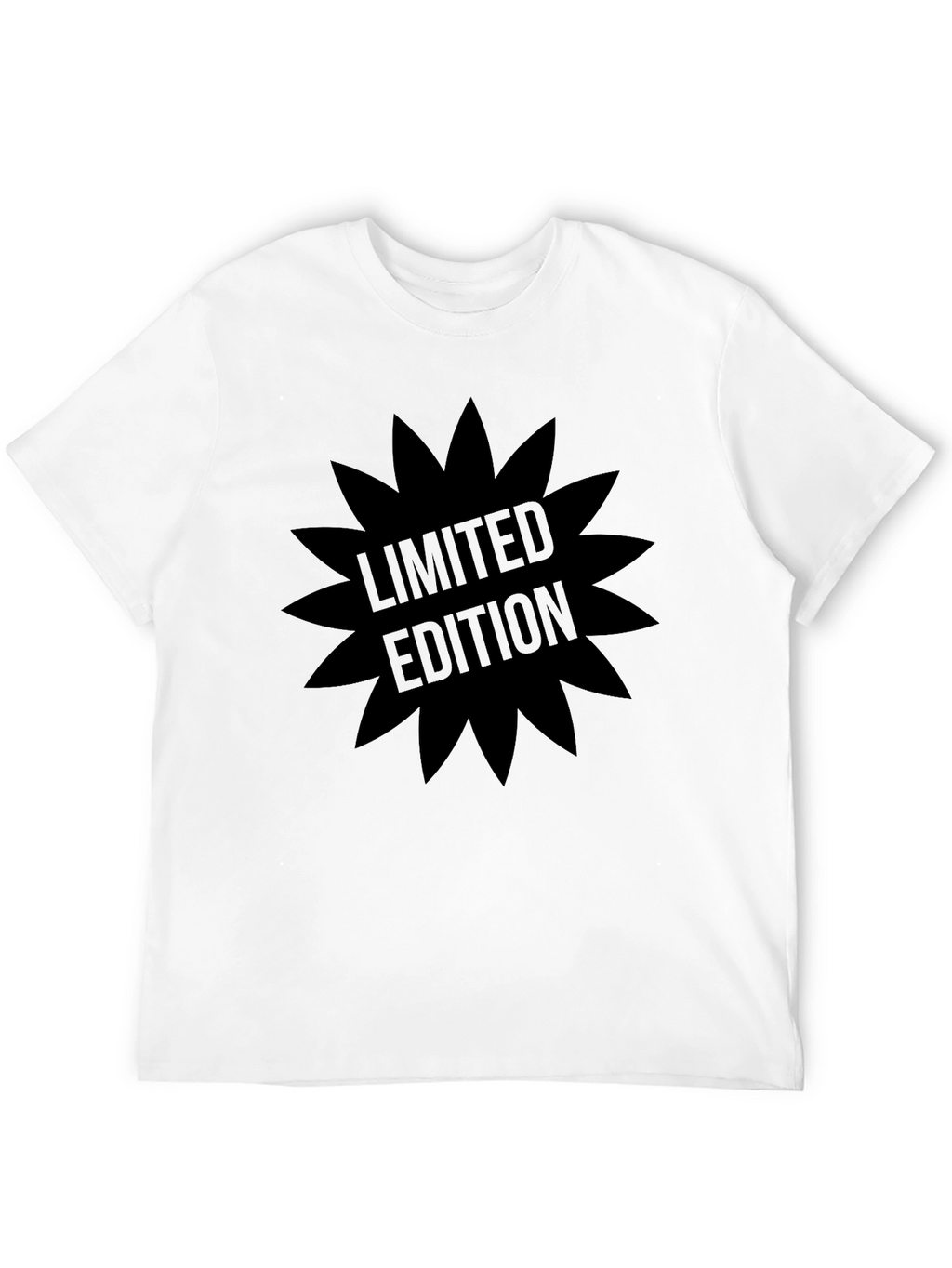 Limited Edition Mens Black Graphic Tee