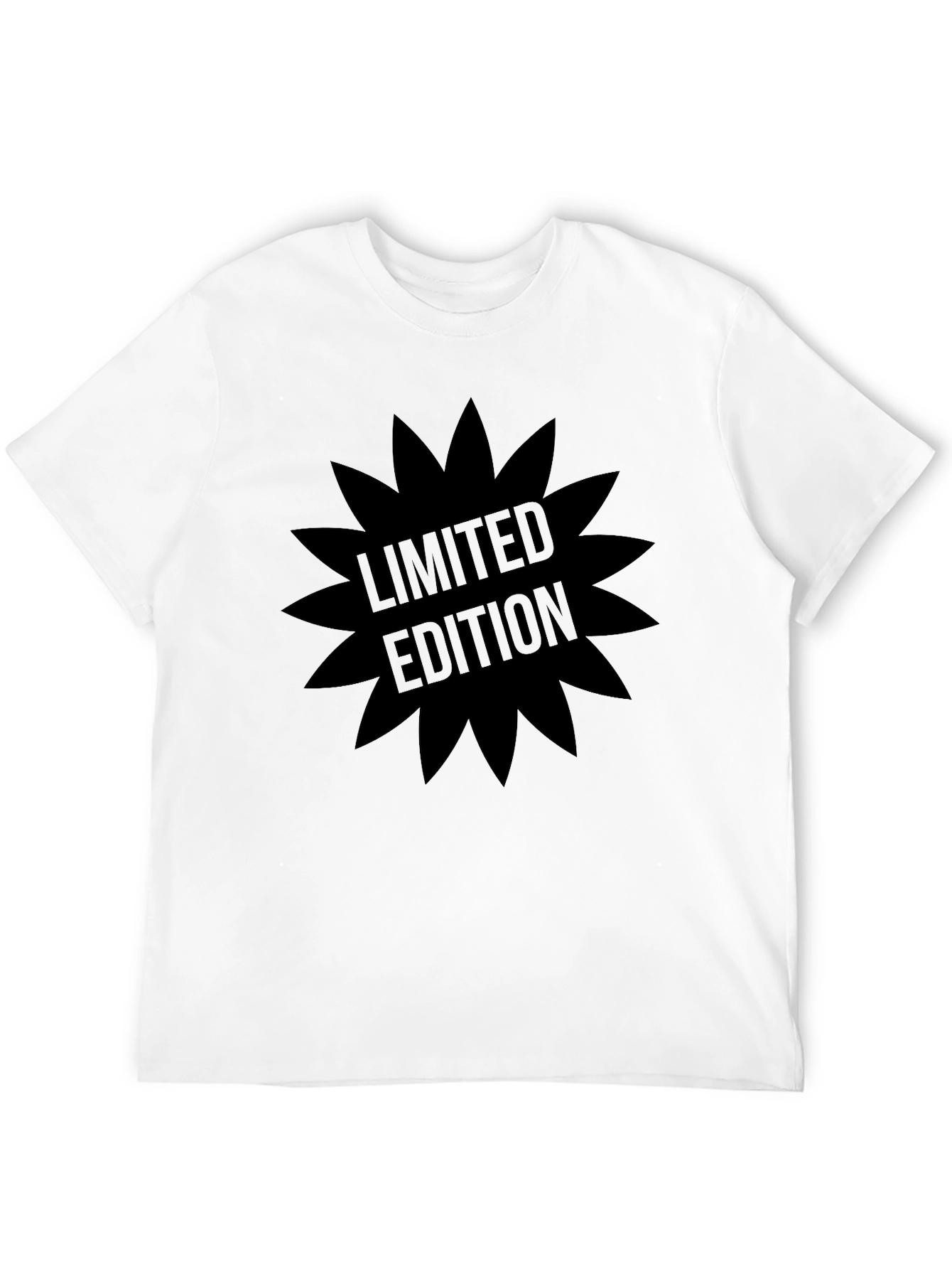 Limited Edition Mens Black Graphic Tee