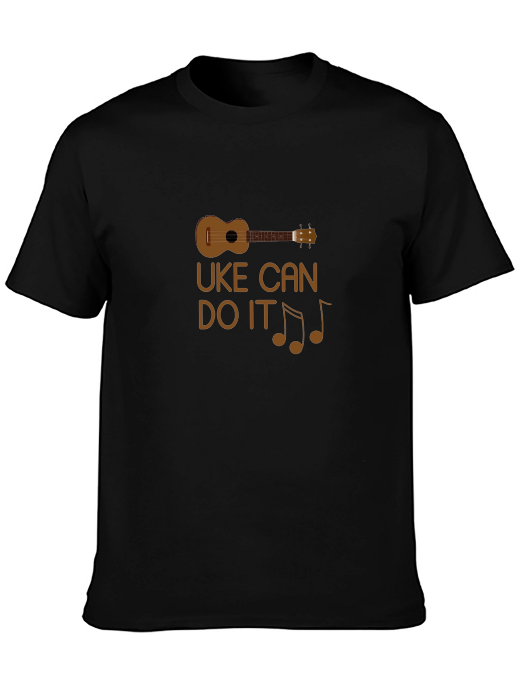 Uke Can Do It T-Shirt - Ukulele Music Tee