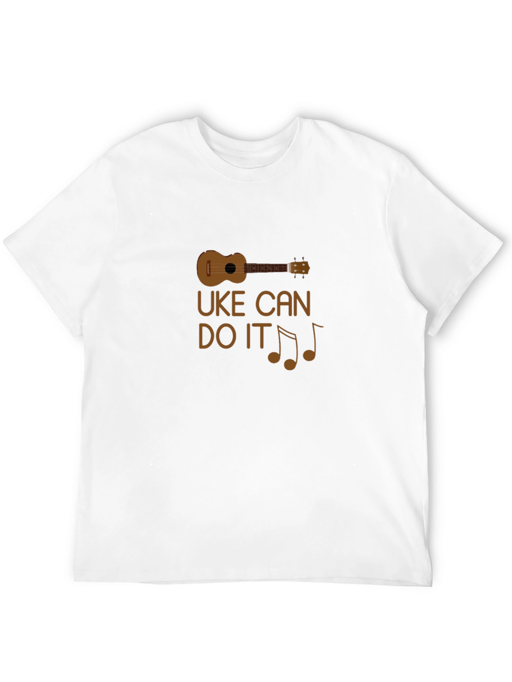 Uke Can Do It T-Shirt - Ukulele Music Tee