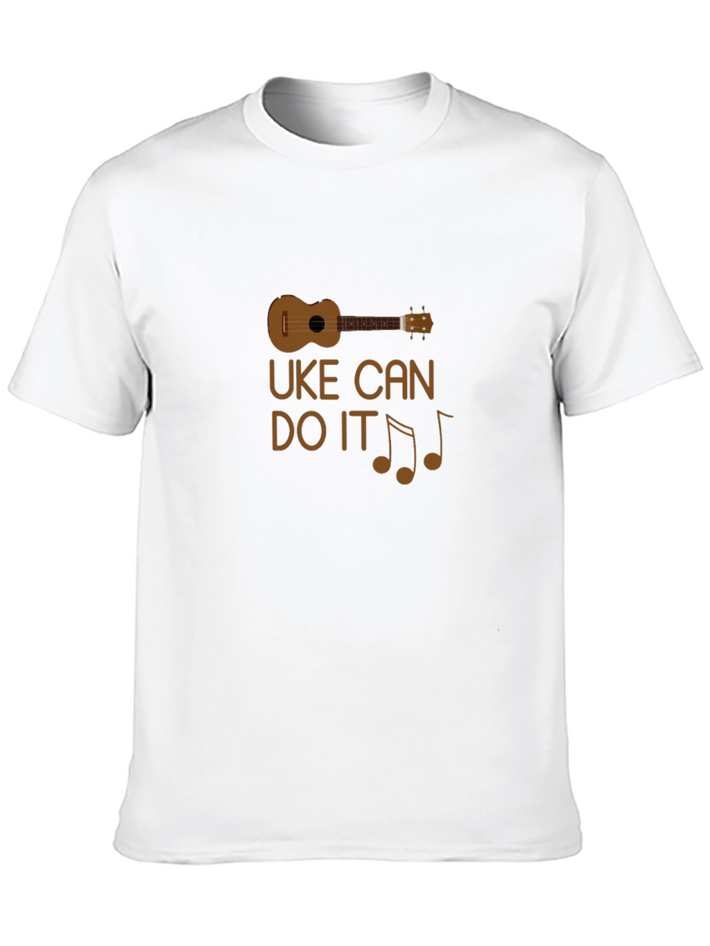 Uke Can Do It T-Shirt - Ukulele Music Tee