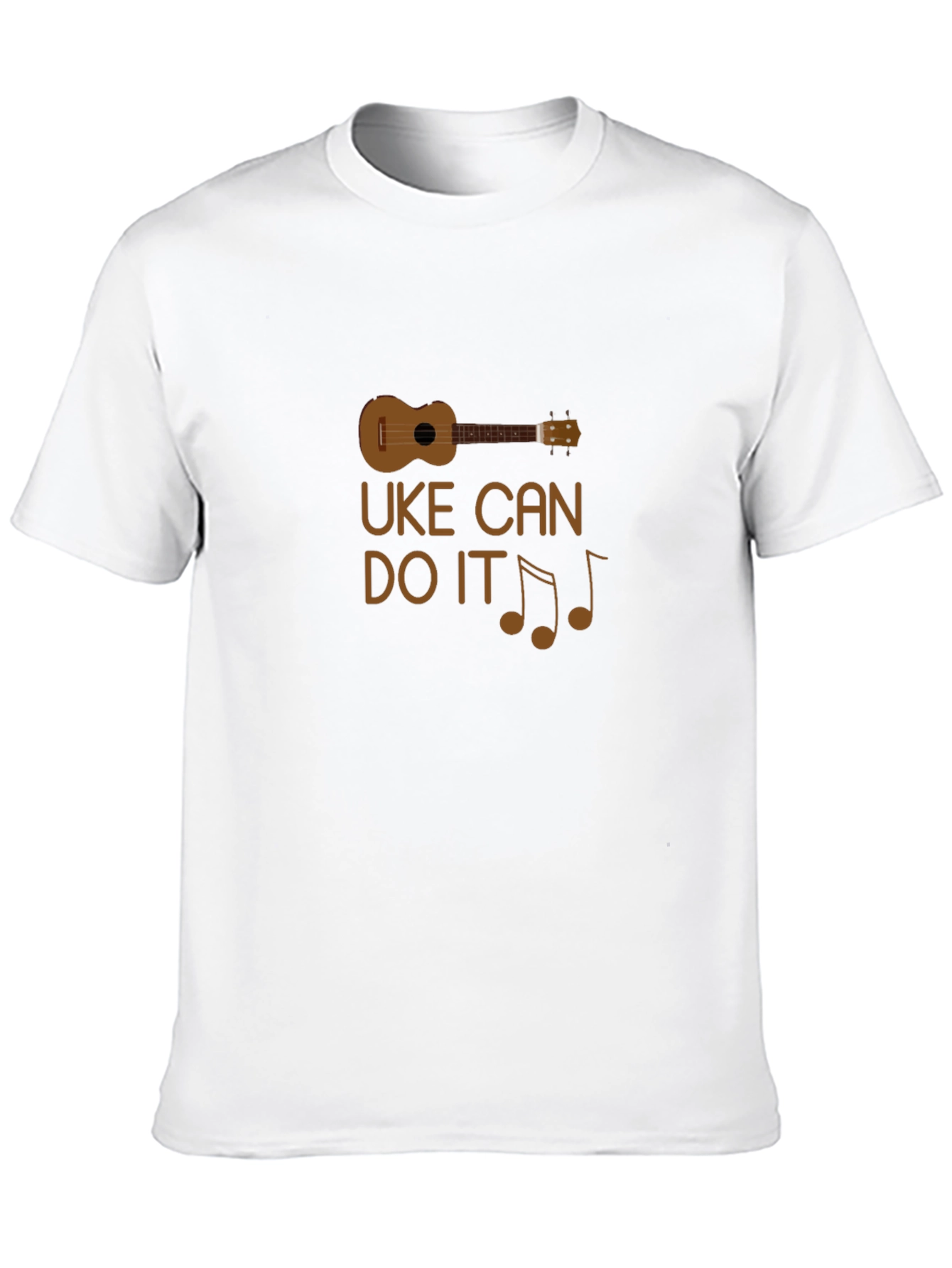 Uke Can Do It T-Shirt - Ukulele Music Tee