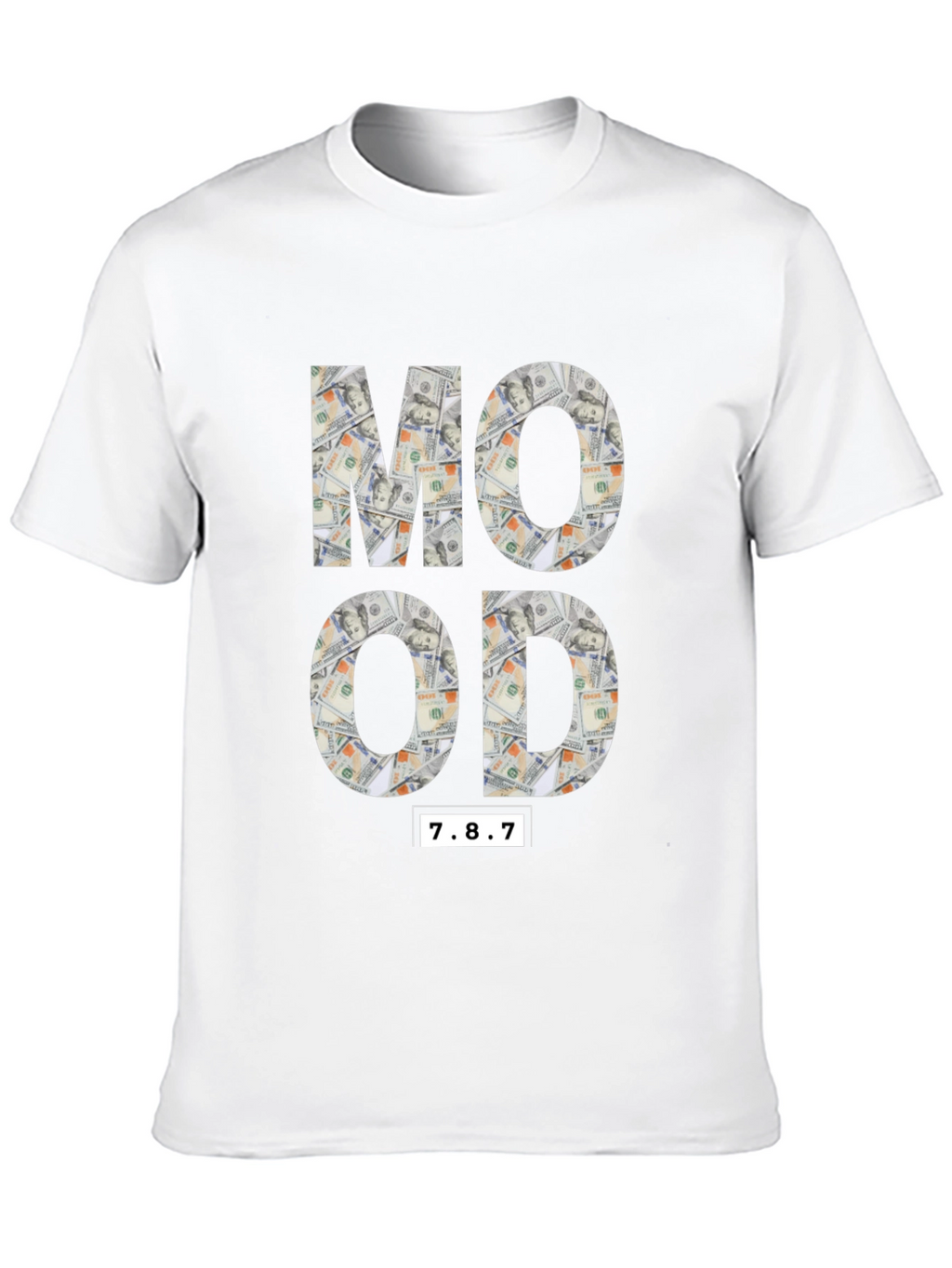 Money Mood Black Graphic T-Shirt