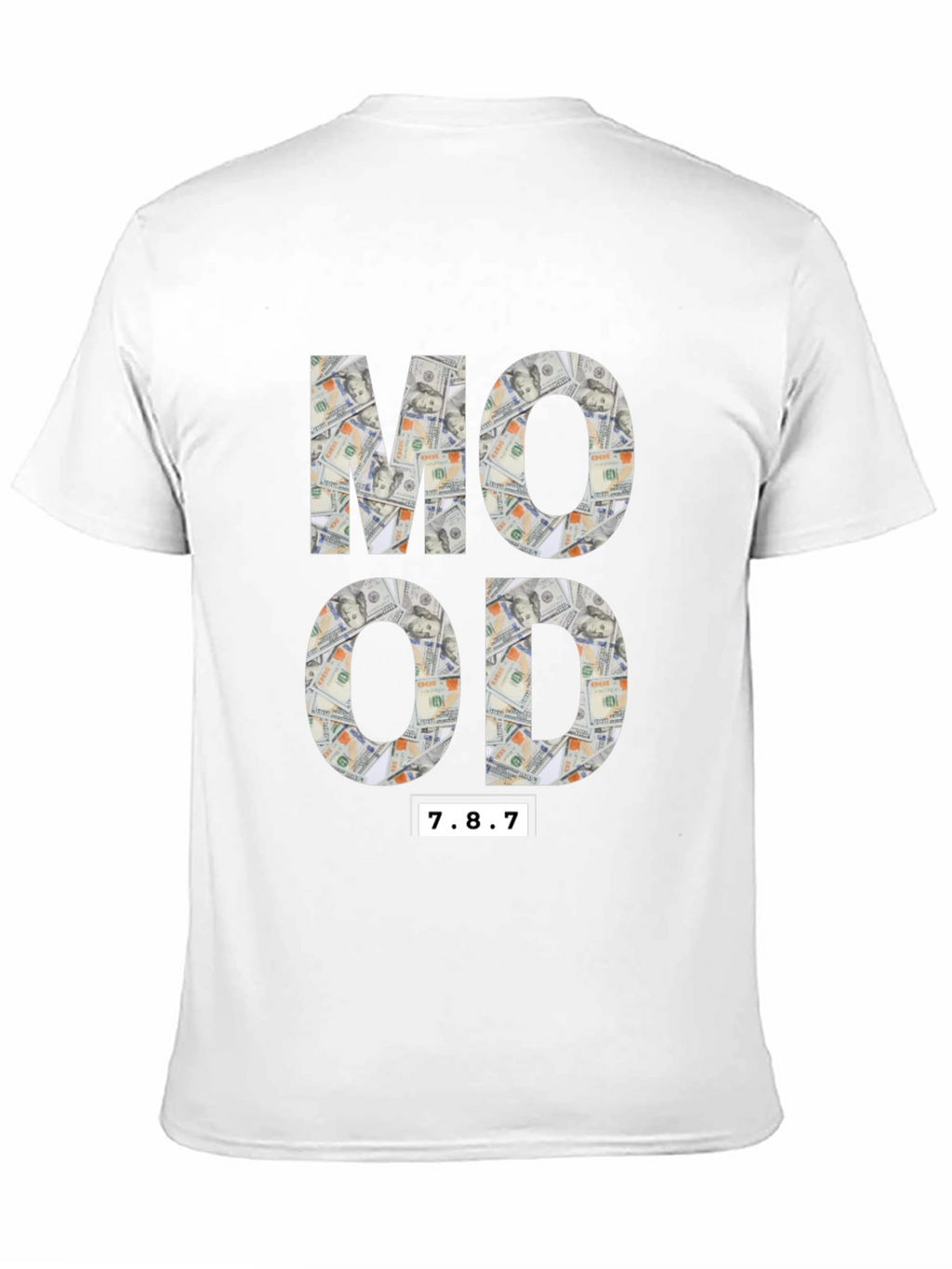 Money Mood Black Graphic T-Shirt
