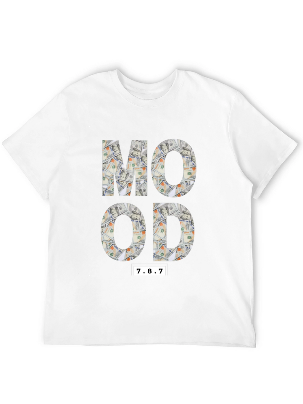 Money Mood Black Graphic T-Shirt