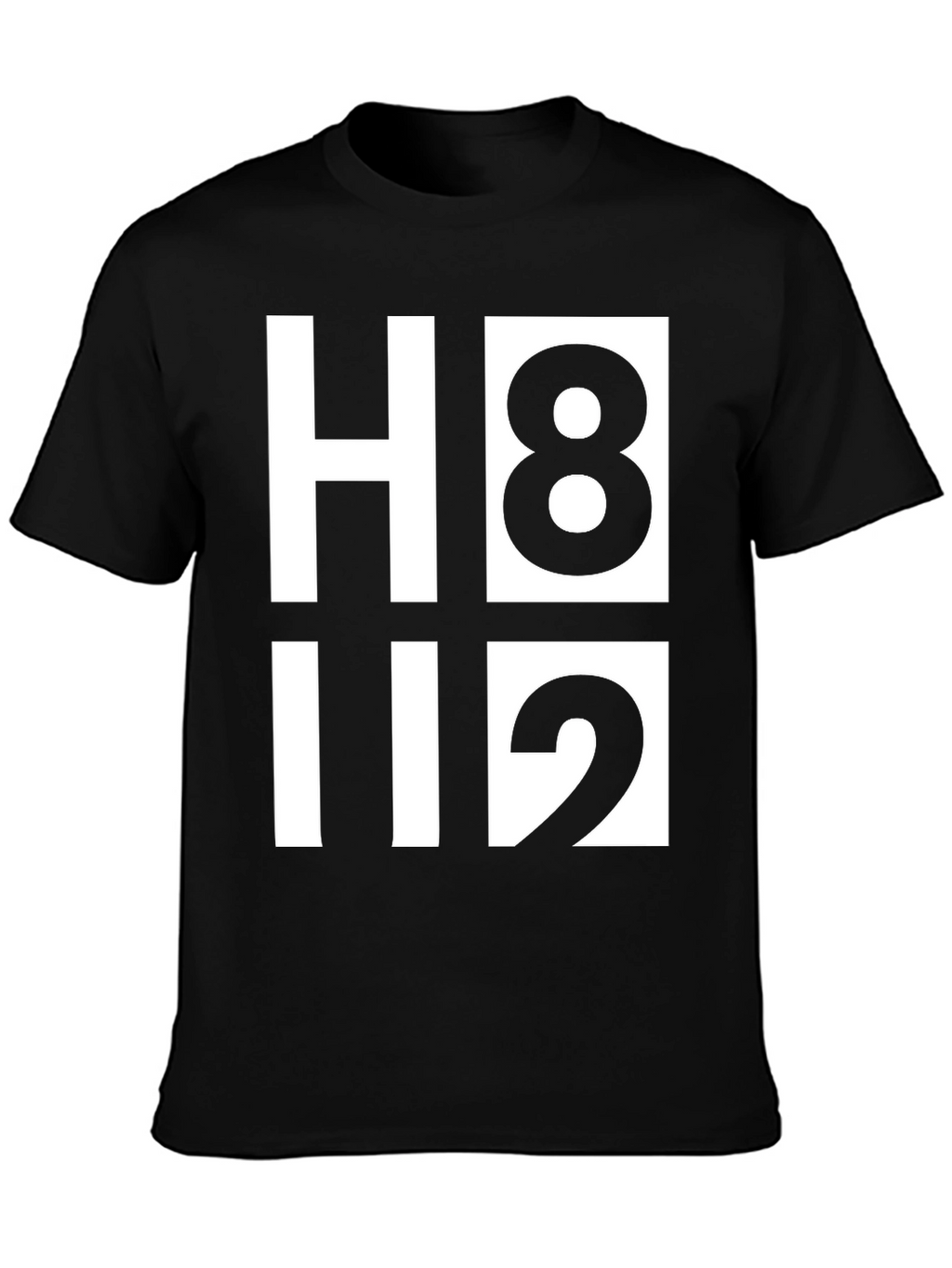 H8 112 Graphic Tee - Bold Statement Shirt