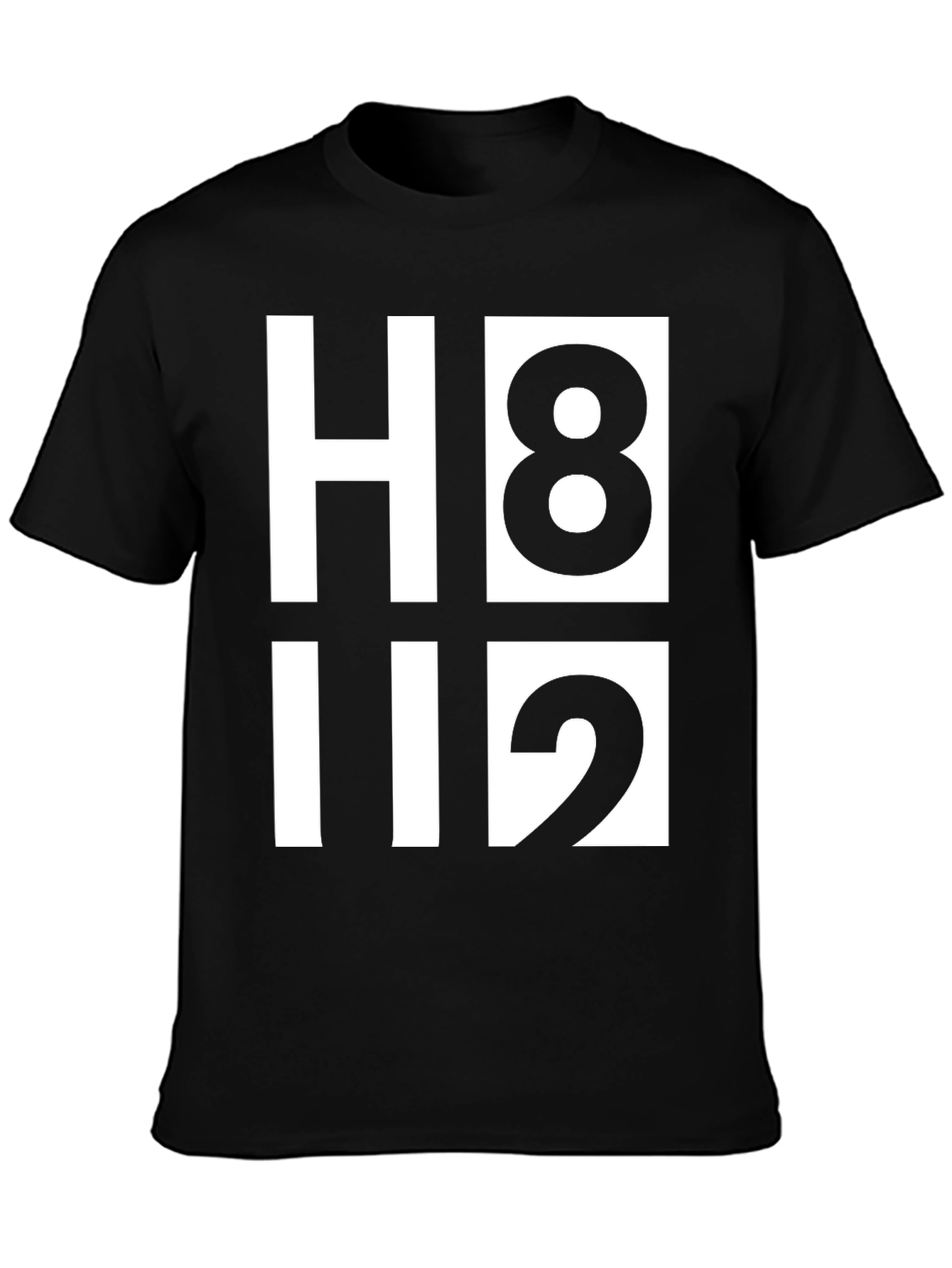 H8 112 Graphic Tee - Bold Statement Shirt