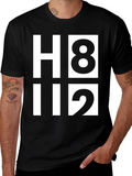 H8 112 Graphic Tee - Bold Statement Shirt