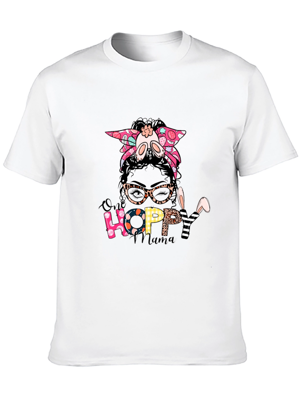 Hoppy Mama Easter Graphic Tee