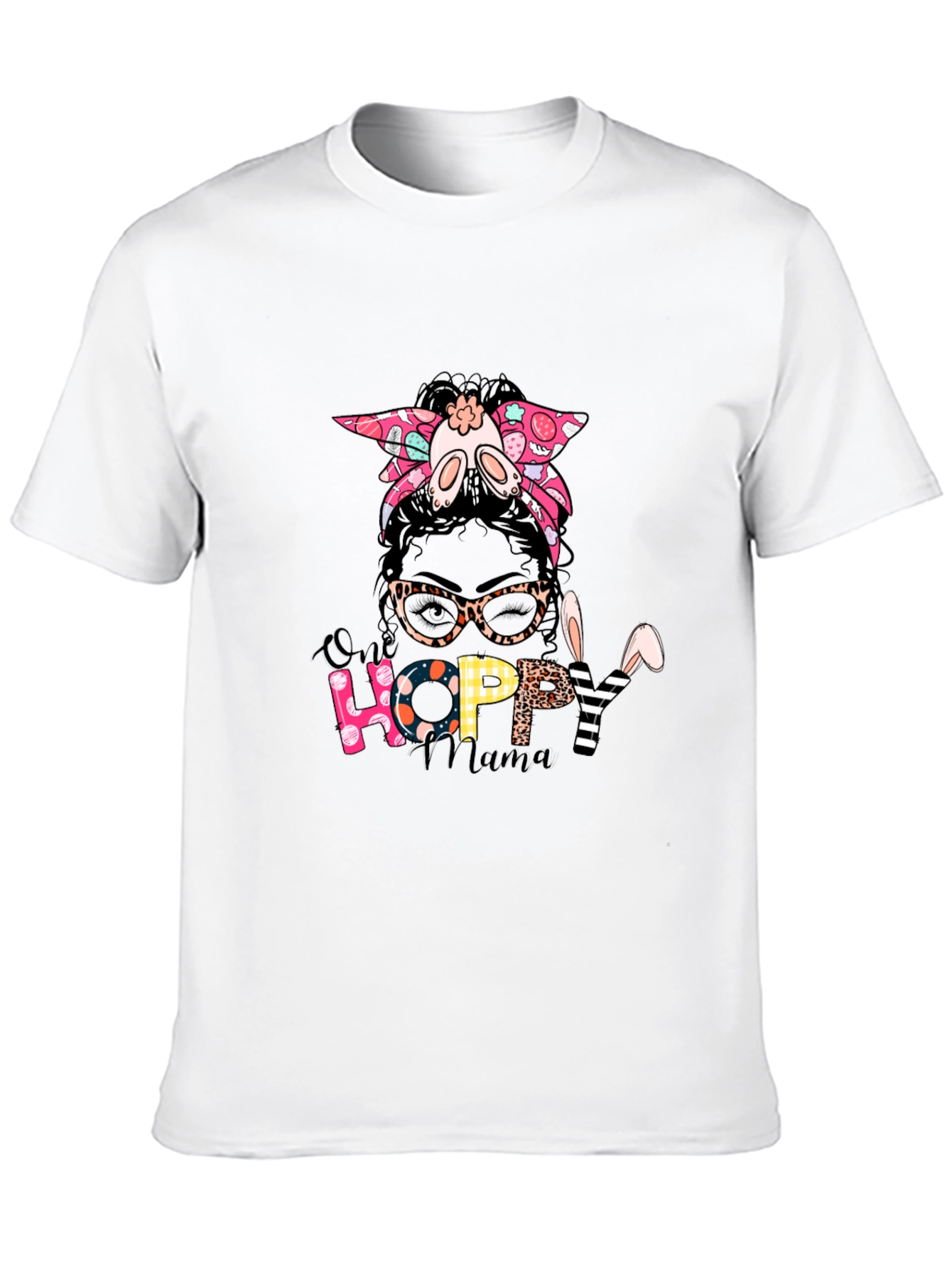 Hoppy Mama Easter Graphic Tee
