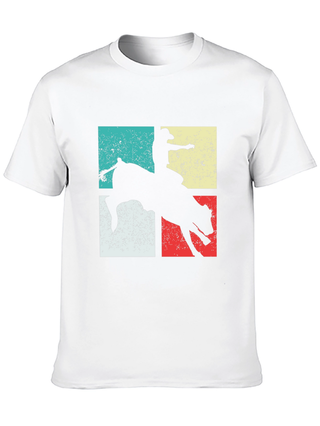 Retro Rodeo Rider Graphic T-Shirt
