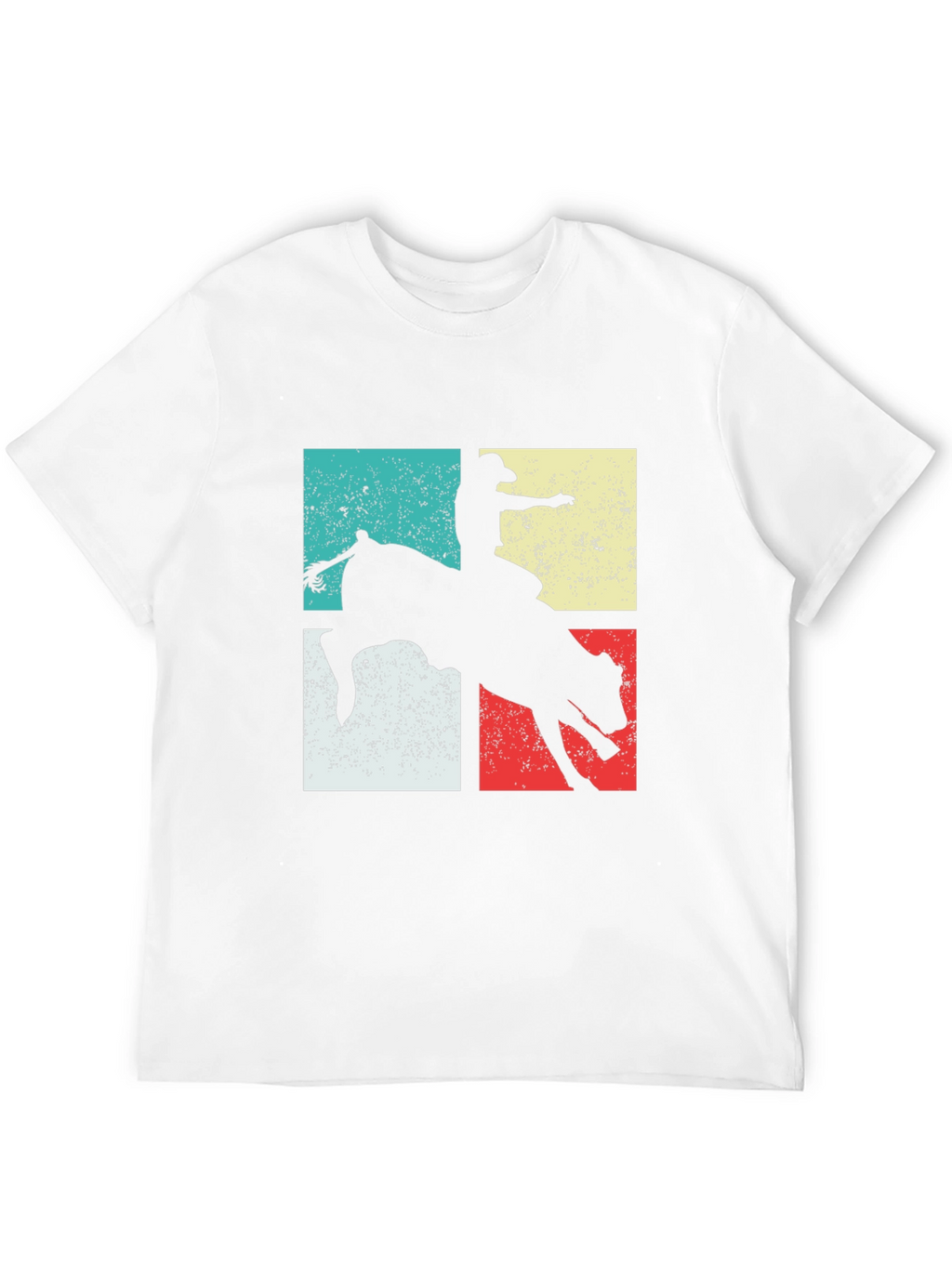 Retro Rodeo Rider Graphic T-Shirt
