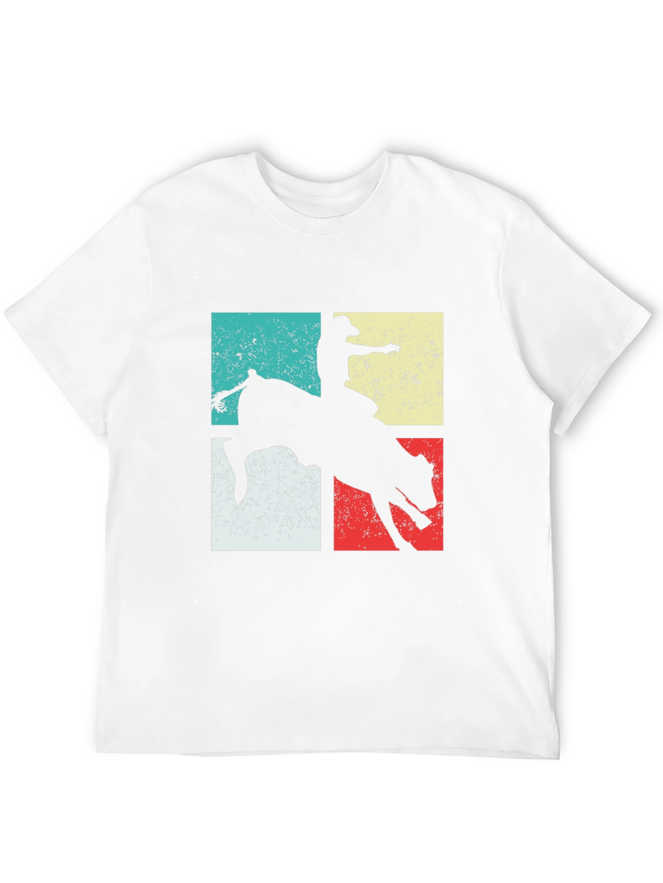 Retro Rodeo Rider Graphic T-Shirt
