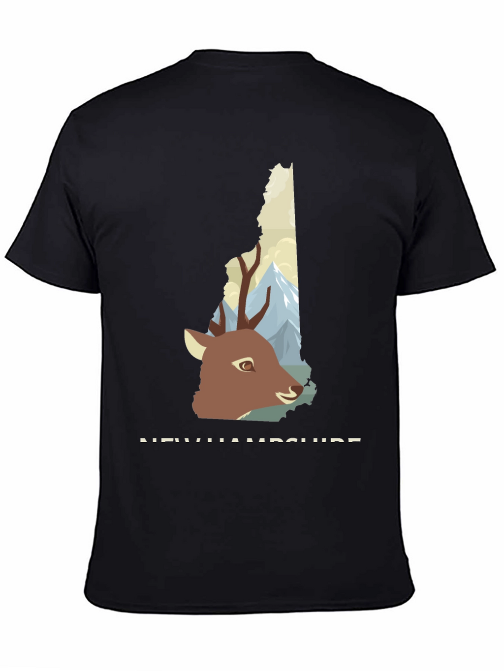New Hampshire Deer Graphic Tee