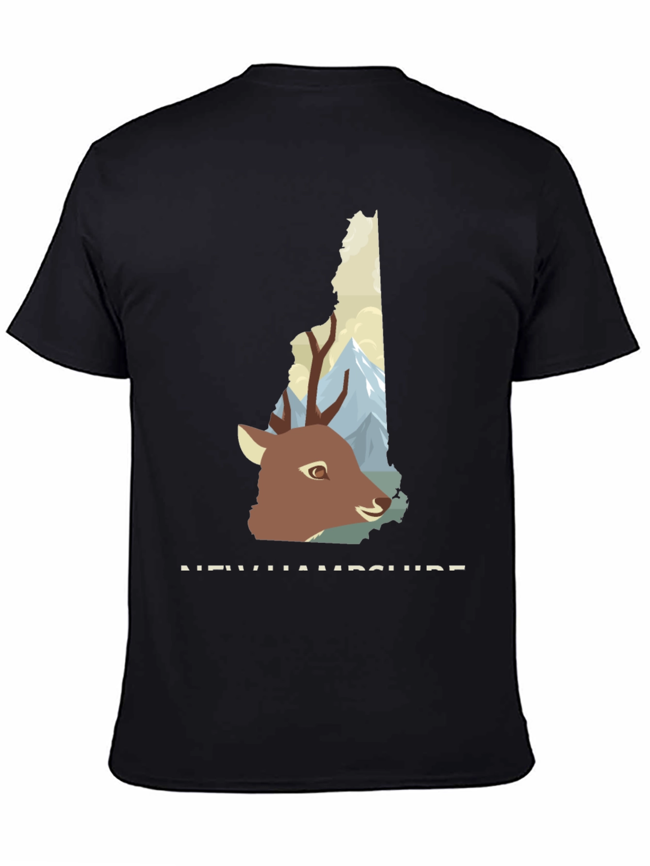 New Hampshire Deer Graphic Tee