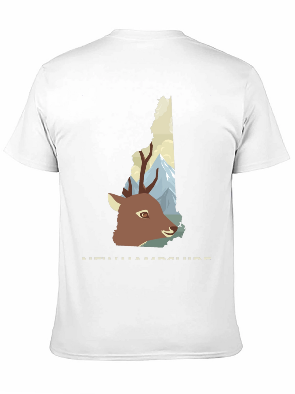 New Hampshire Deer Graphic Tee