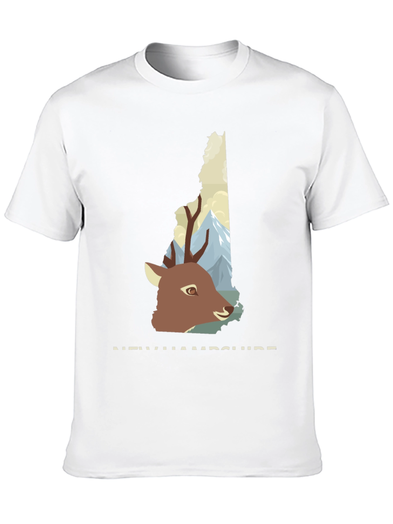 New Hampshire Deer Graphic Tee