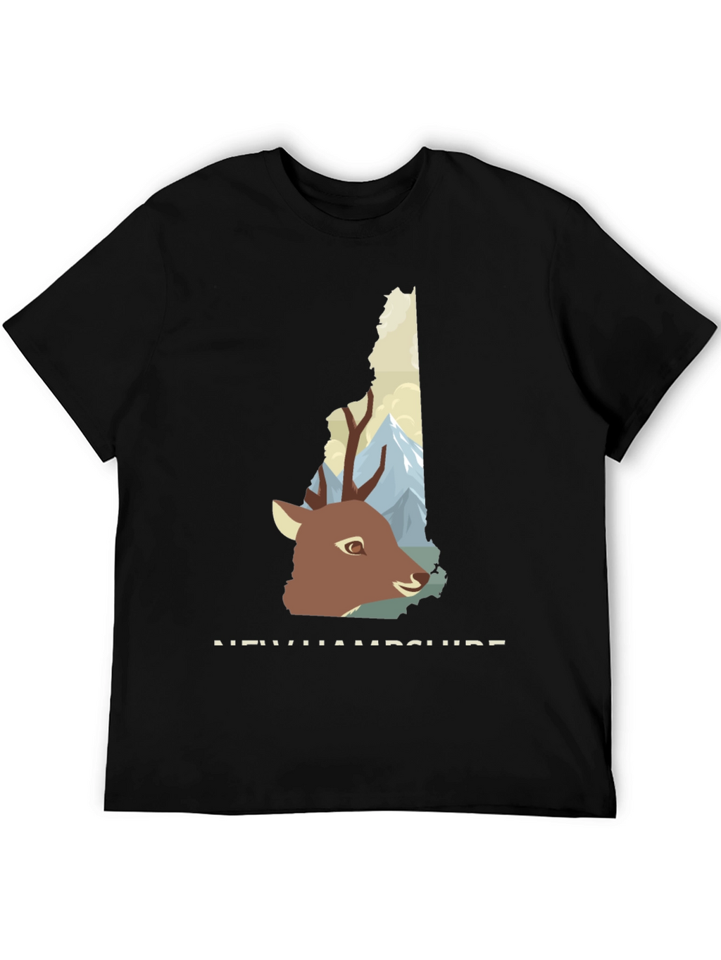 New Hampshire Deer Graphic Tee