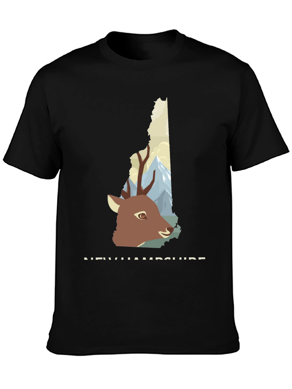New Hampshire Deer Graphic Tee