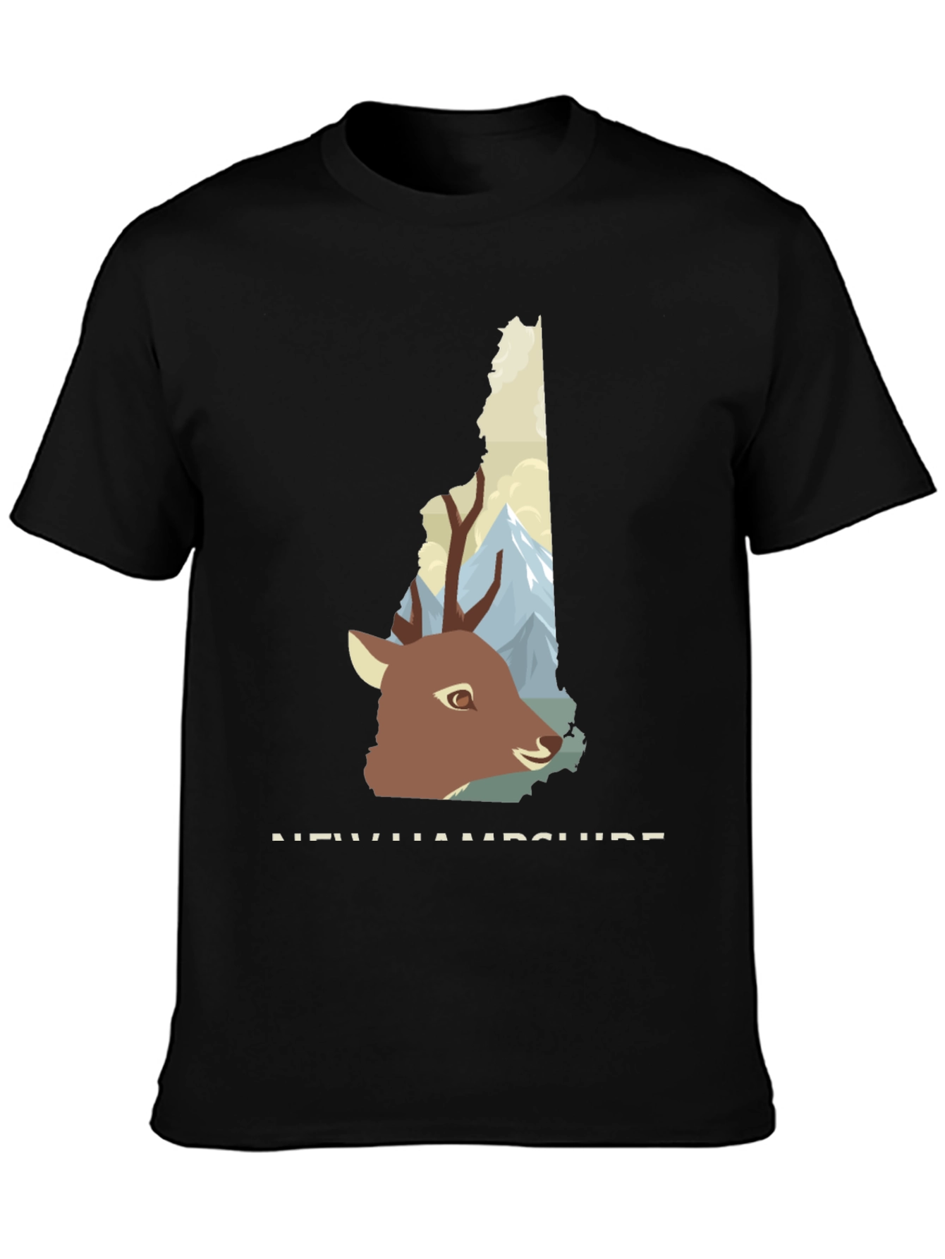 New Hampshire Deer Graphic Tee