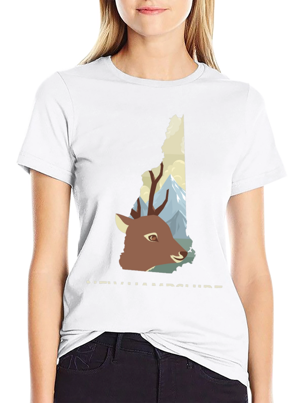 New Hampshire Deer Graphic Tee