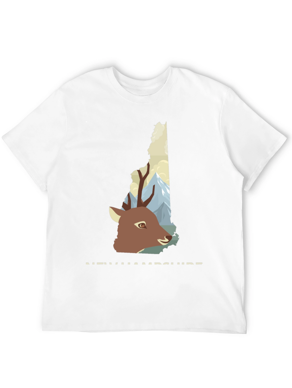 New Hampshire Deer Graphic Tee
