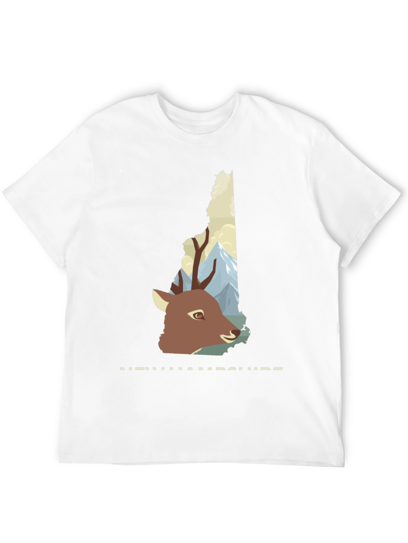 New Hampshire Deer Graphic Tee