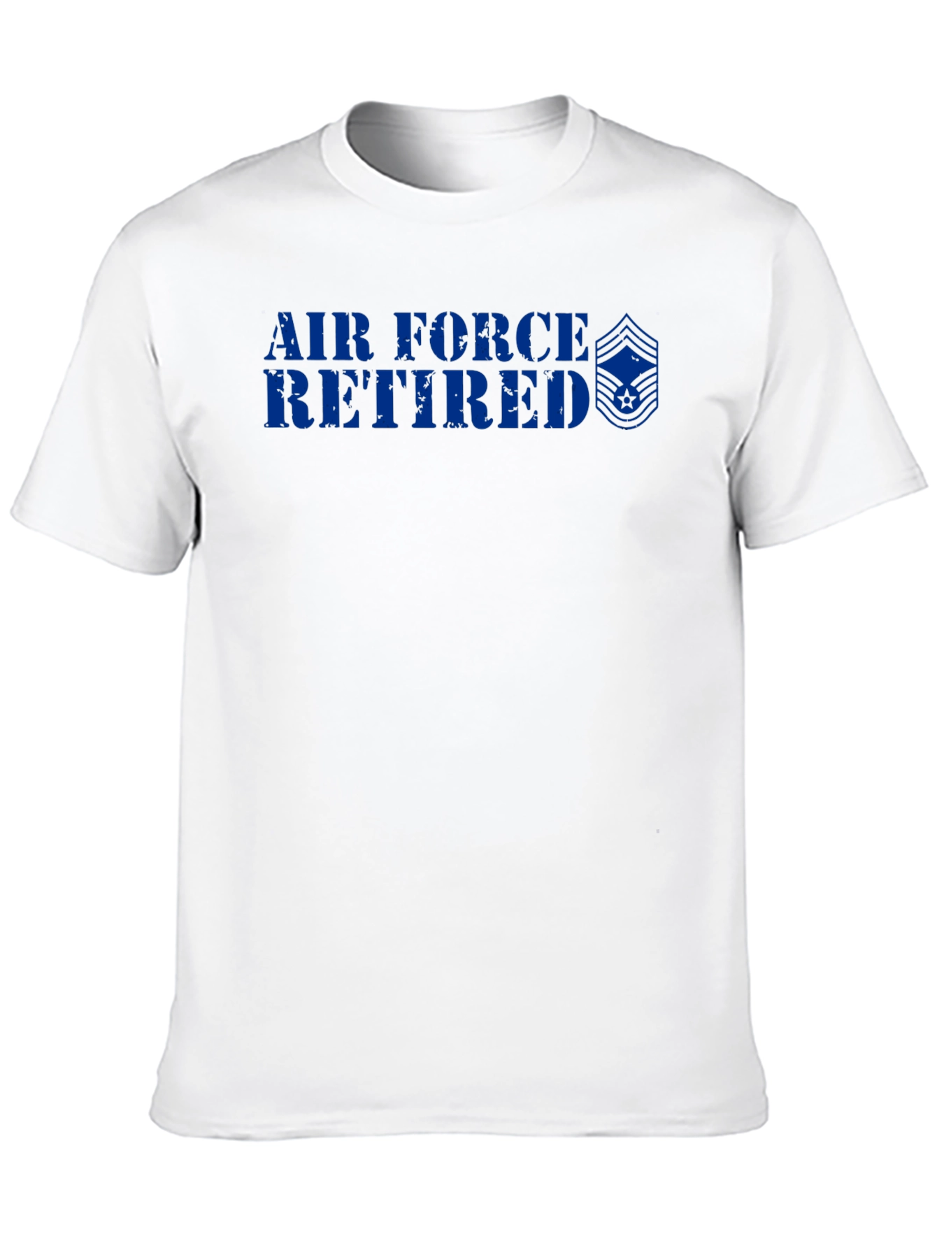 Air Force Retired Graphic T-Shirt - Black