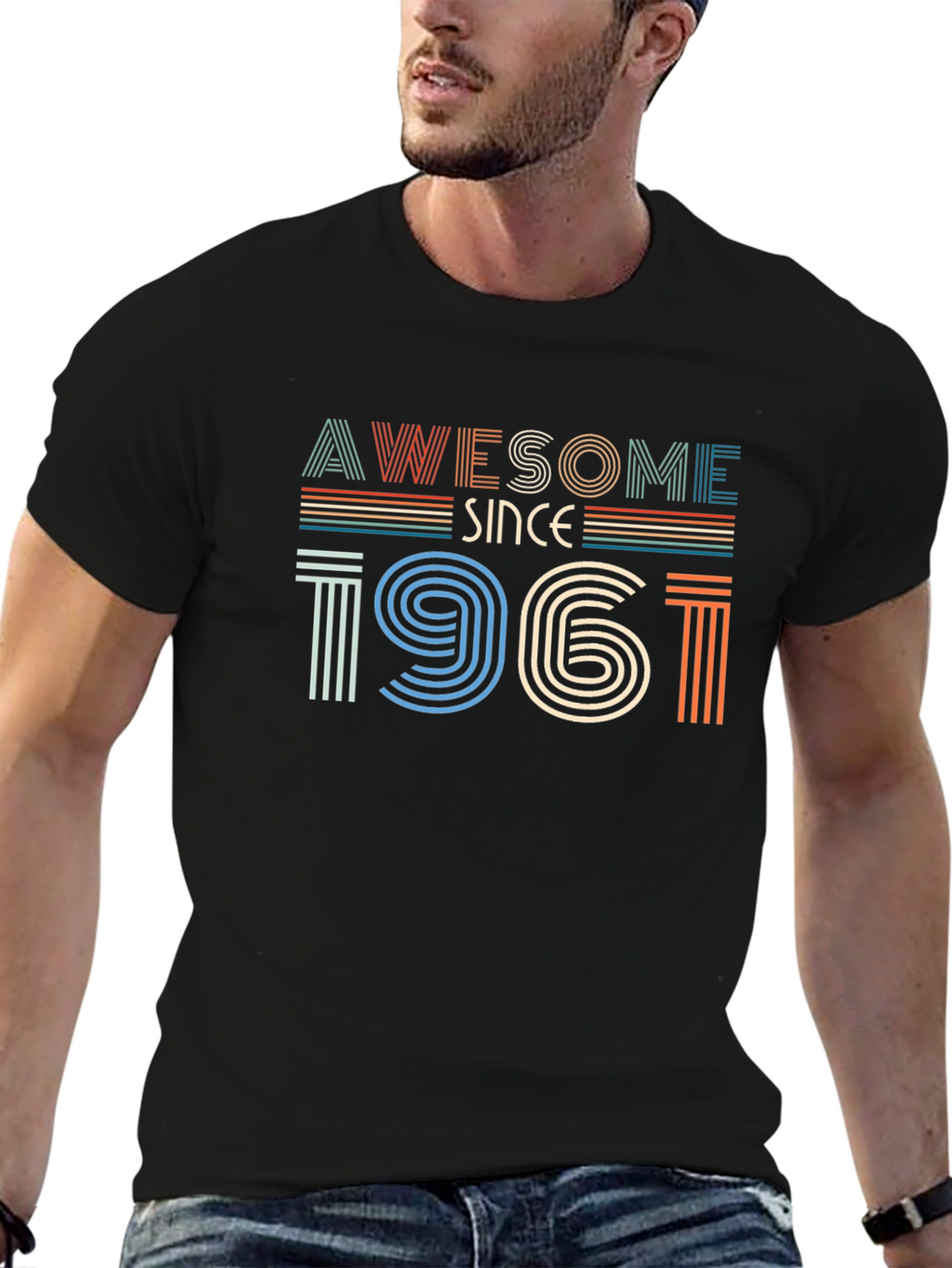 Awesome Since 1961 Graphic Tee