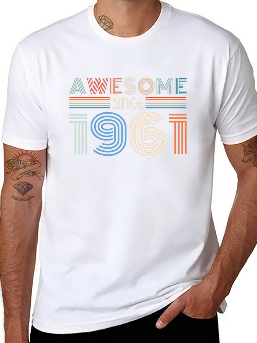 Awesome Since 1961 Graphic Tee
