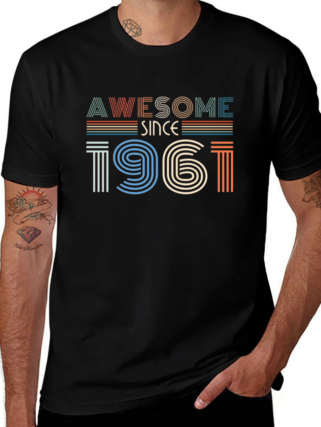 Awesome Since 1961 Graphic Tee