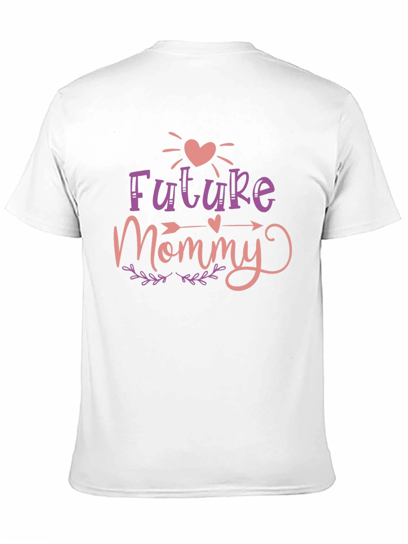 Future Mommy Graphic Tee - Expecting Mom Shirt