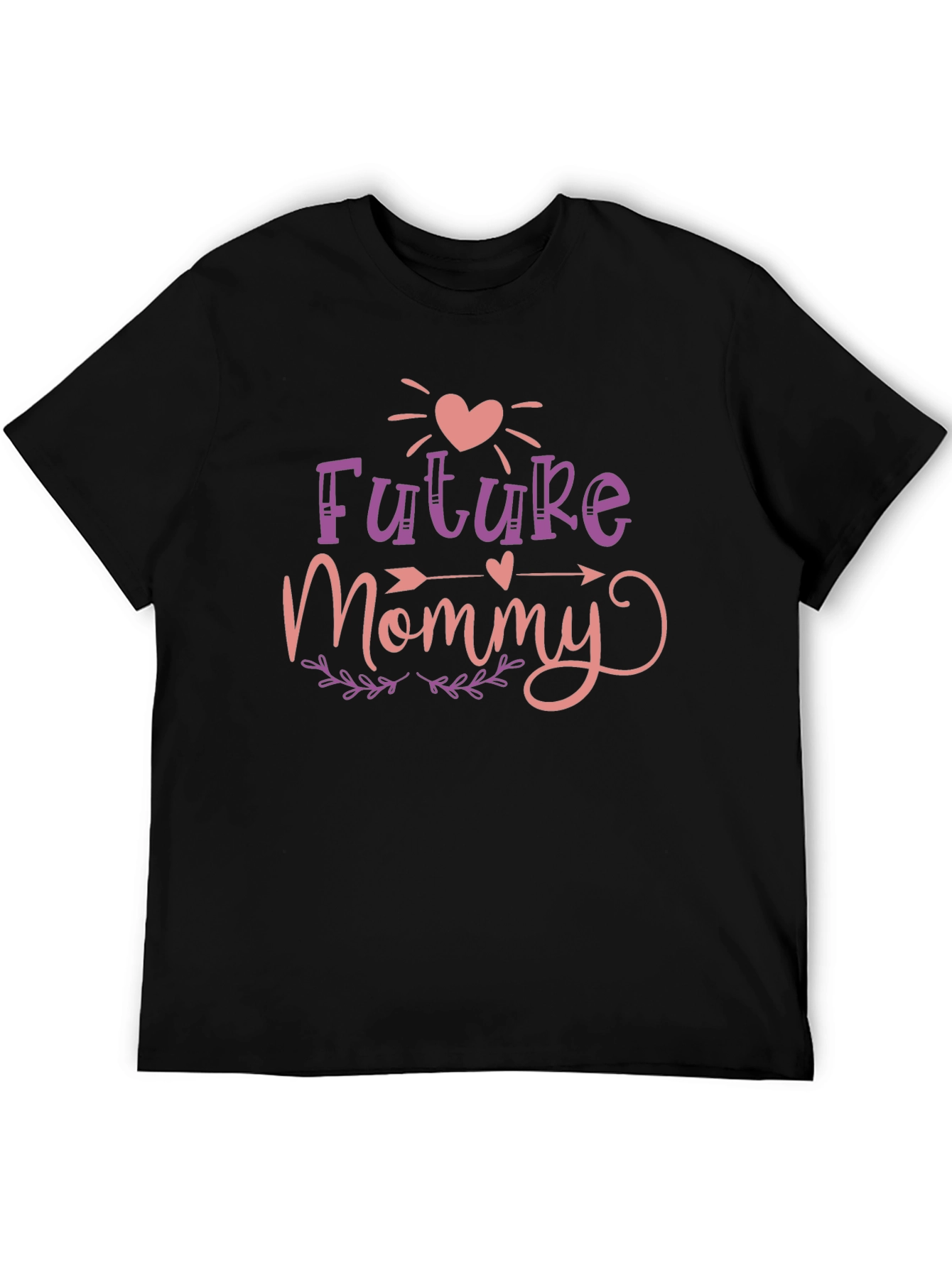 Future Mommy Graphic Tee - Expecting Mom Shirt