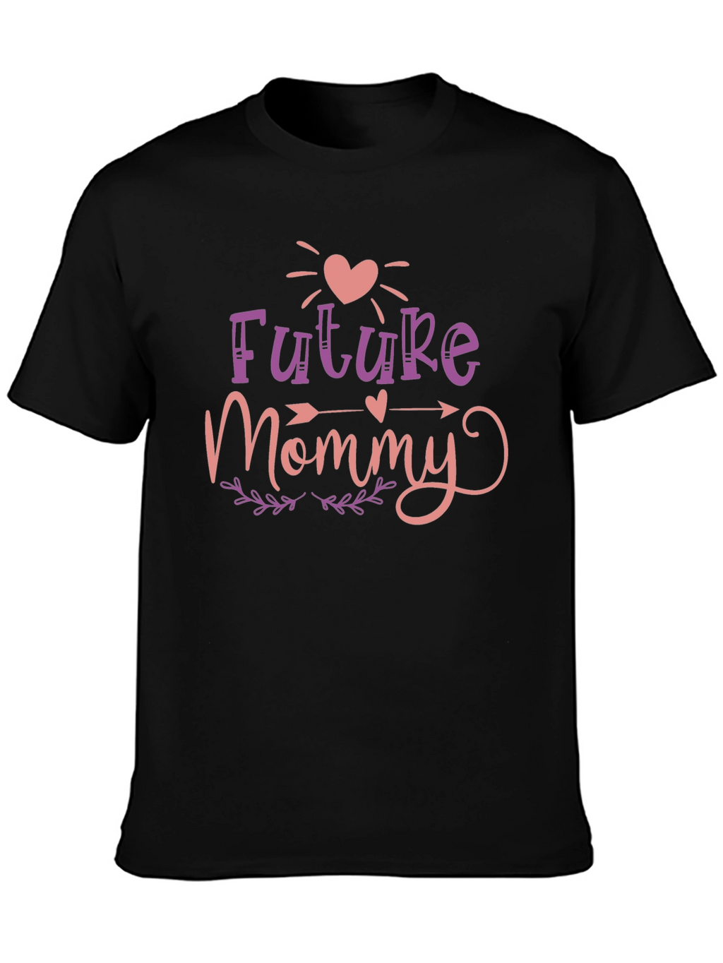 Future Mommy Graphic Tee - Expecting Mom Shirt