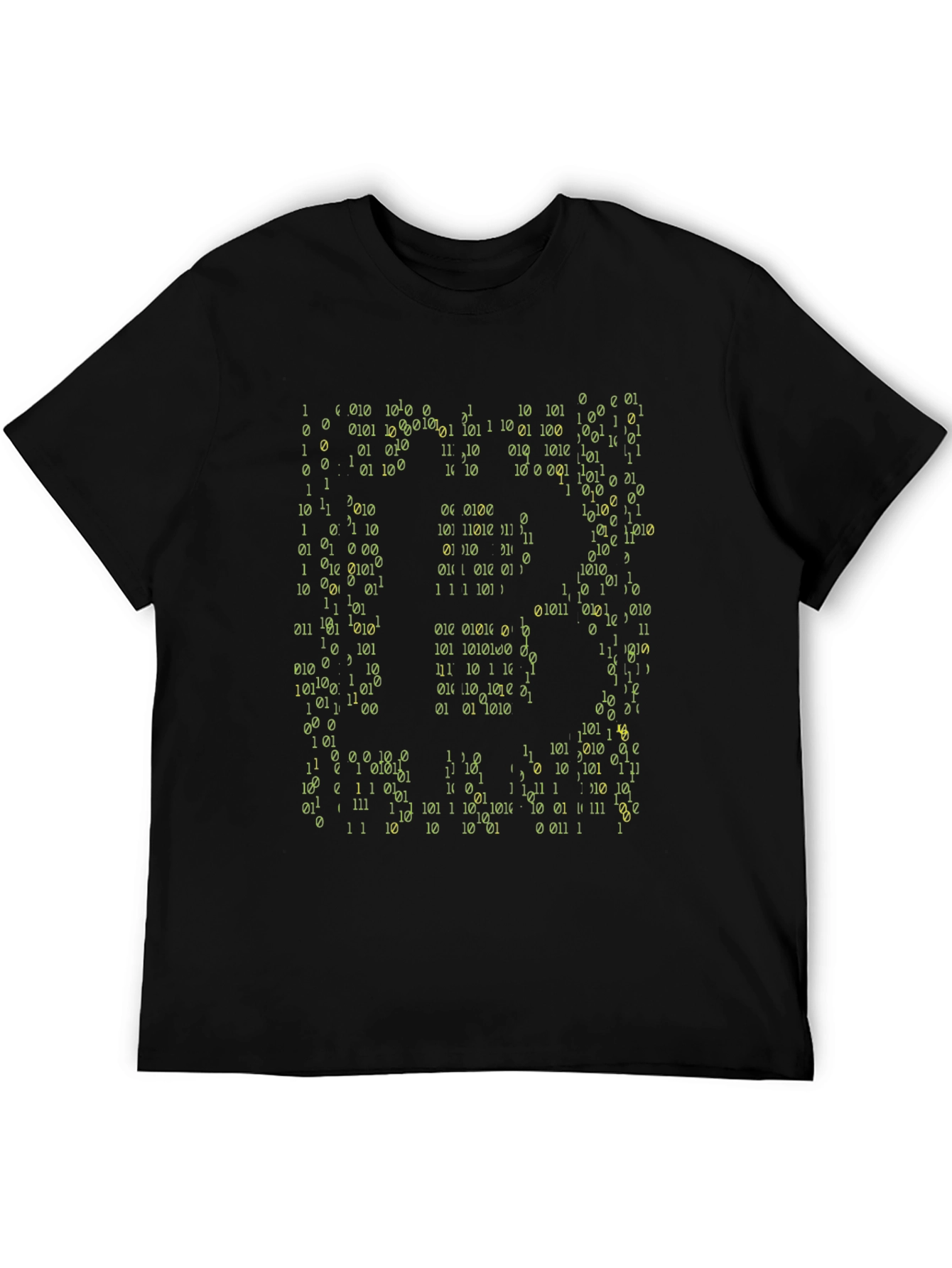 Binary Code Graphic Tee - Geek Chic Style