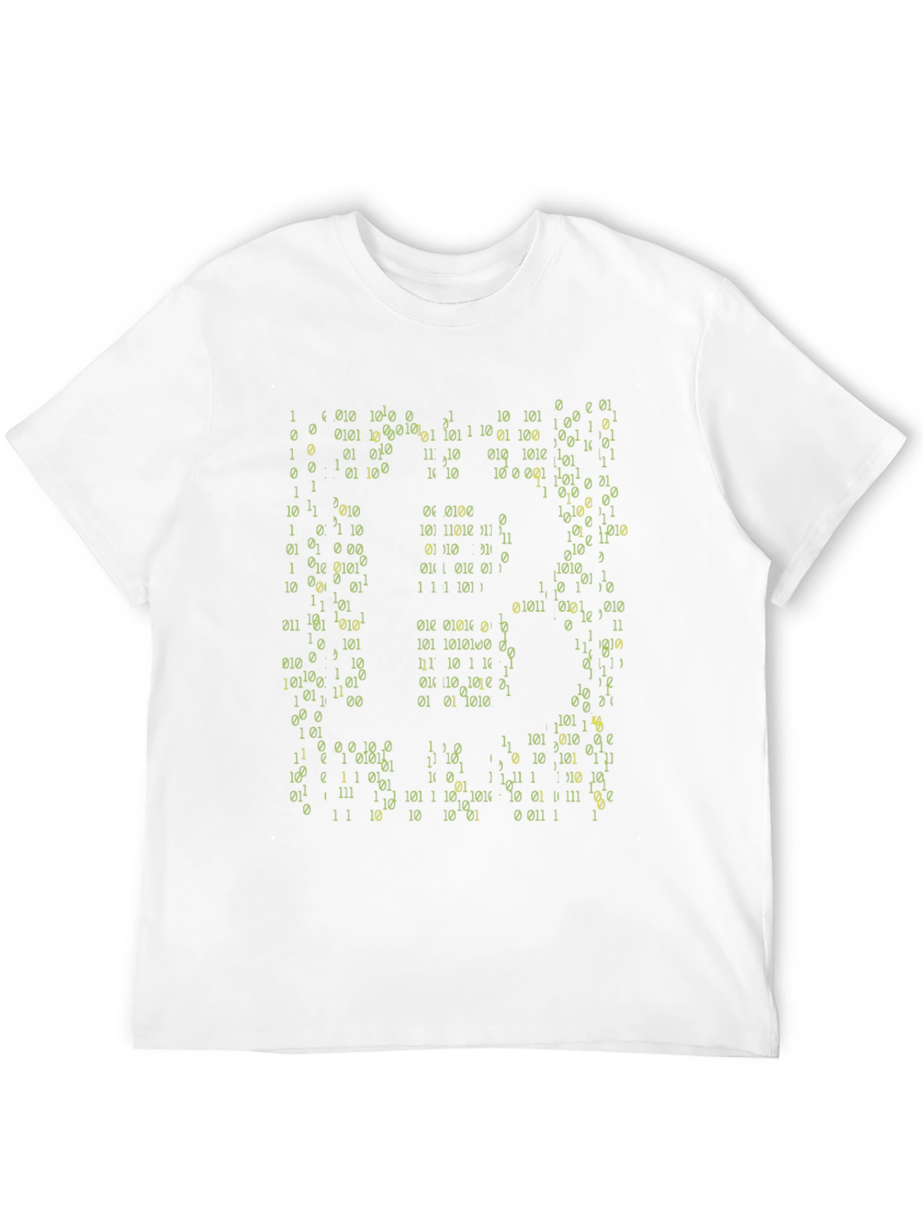 Binary Code Graphic Tee - Geek Chic Style