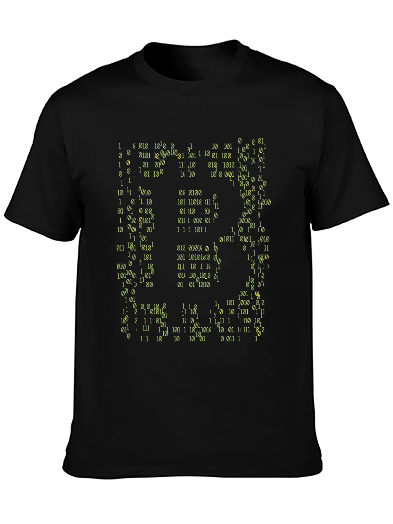 Binary Code Graphic Tee - Geek Chic Style