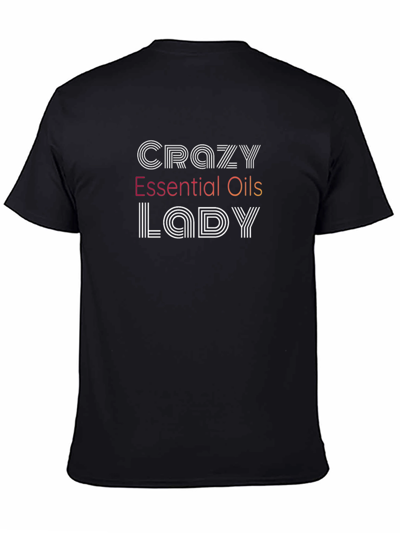 Crazy Essential Oils Lady Graphic Tee
