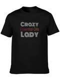 Crazy Essential Oils Lady Graphic Tee