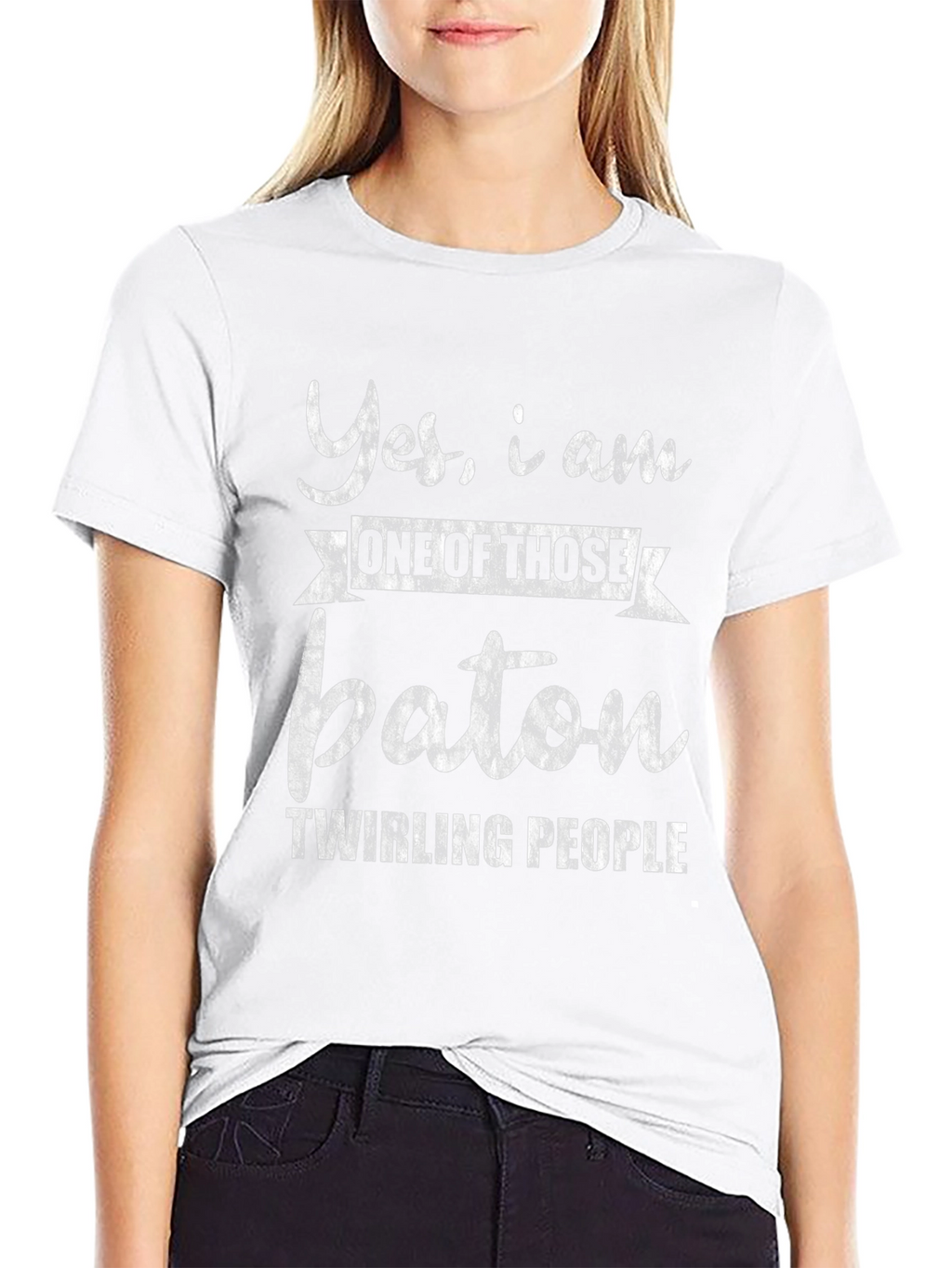 Baton Twirling People T-Shirt - Funny & Unique