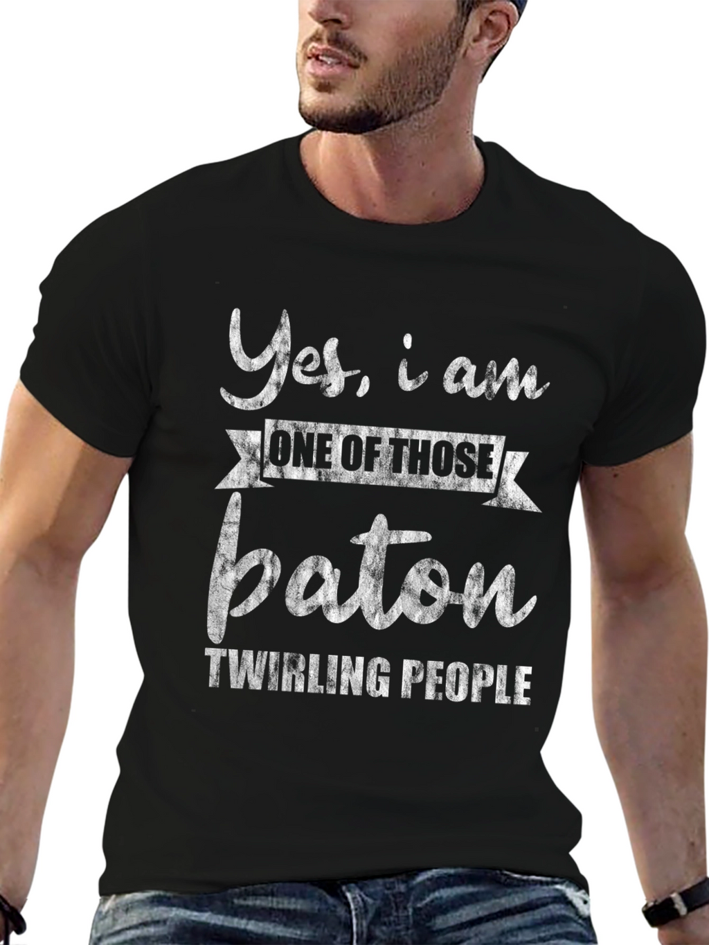 Baton Twirling People T-Shirt - Funny & Unique