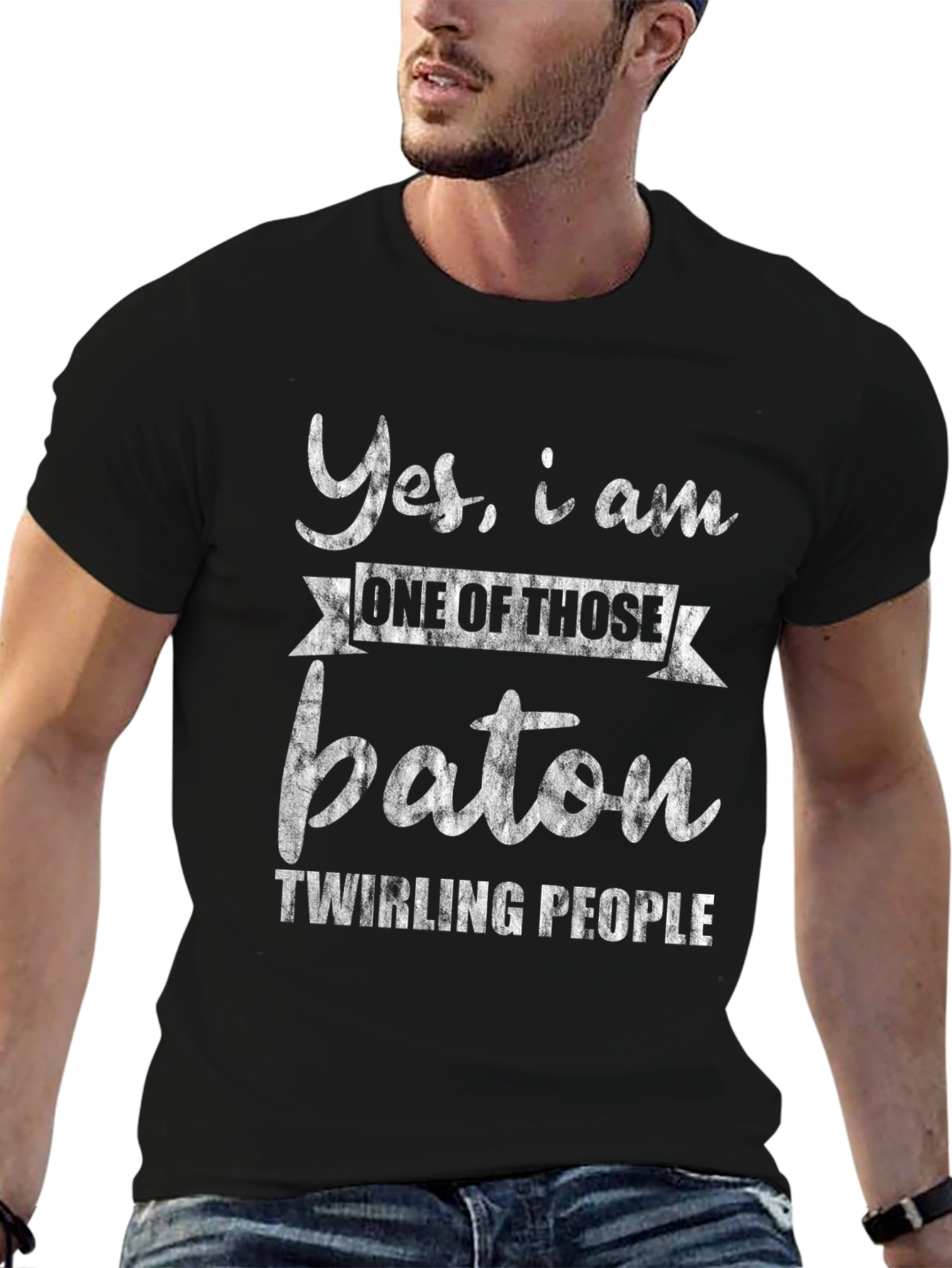 Baton Twirling People T-Shirt - Funny & Unique