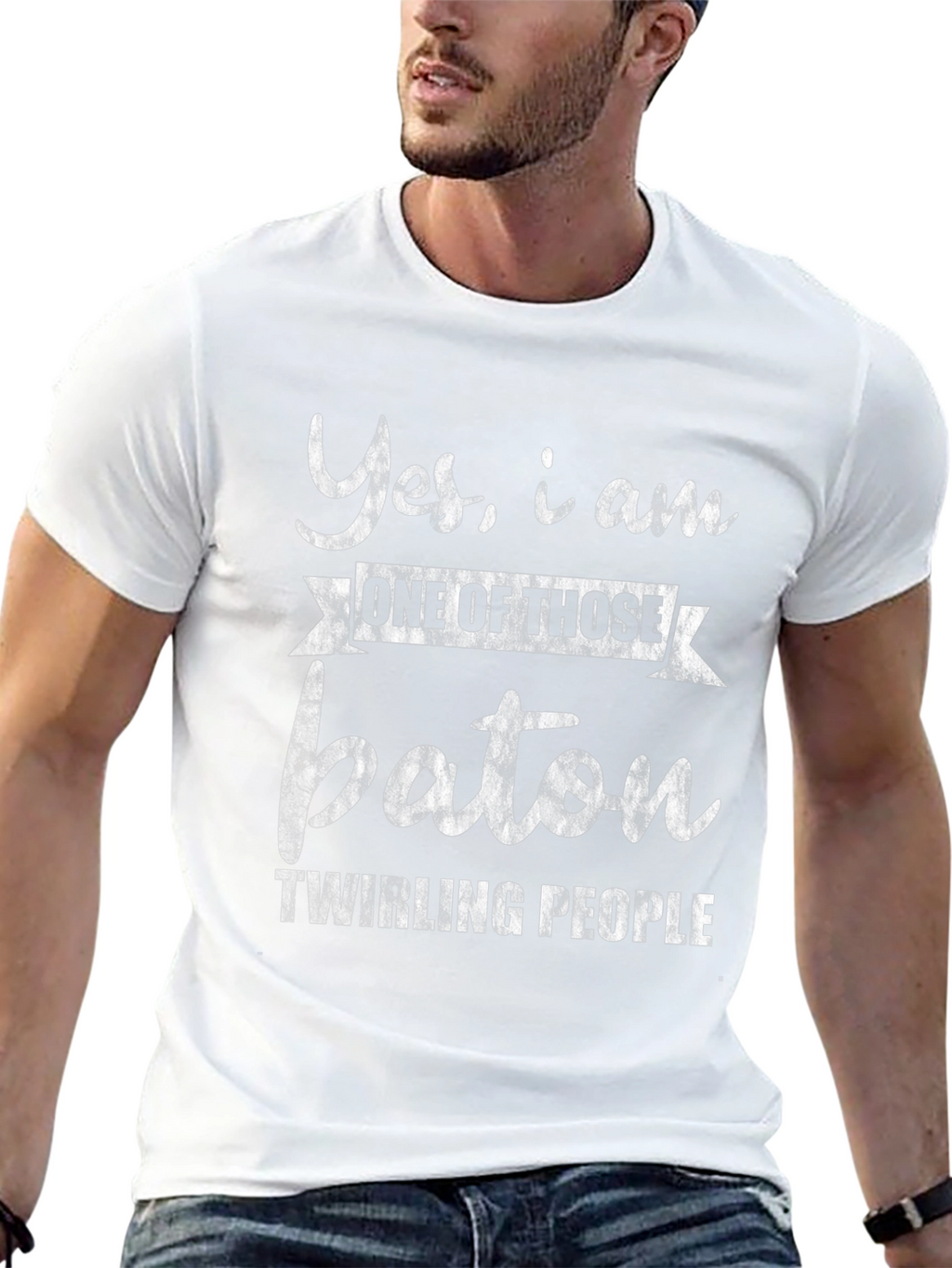 Baton Twirling People T-Shirt - Funny & Unique