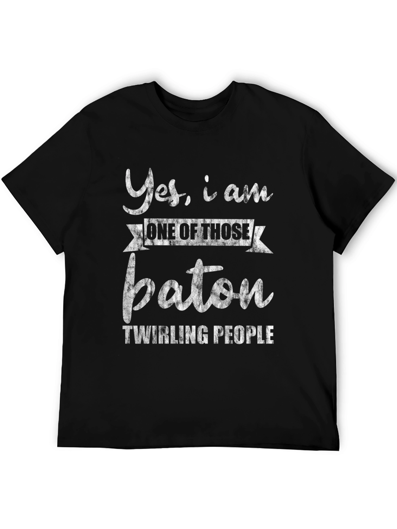 Baton Twirling People T-Shirt - Funny & Unique