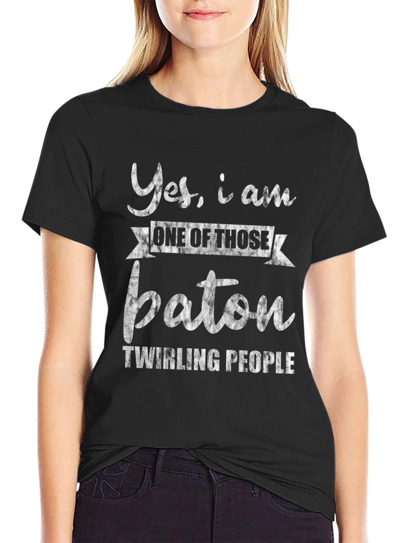 Baton Twirling People T-Shirt - Funny & Unique