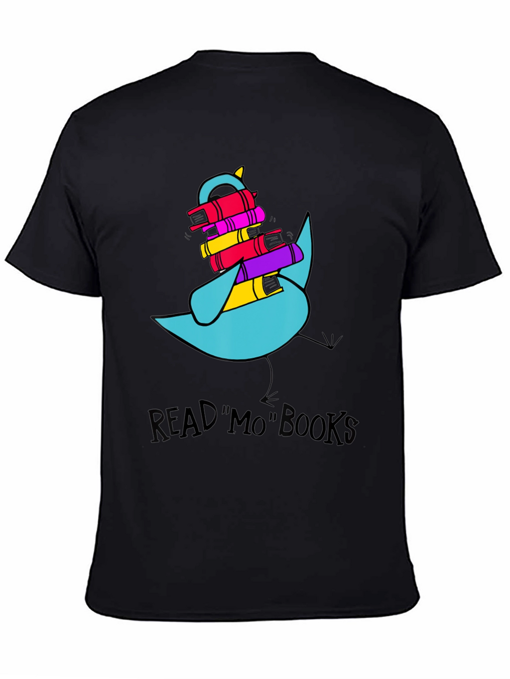 Read Mo Books Graphic Tee - Black Unisex Shirt