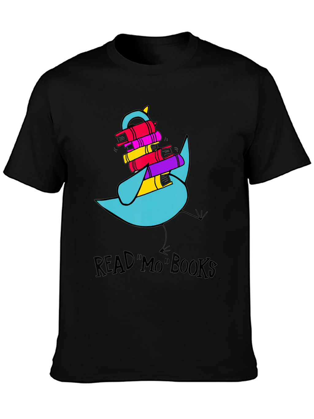 Read Mo Books Graphic Tee - Black Unisex Shirt