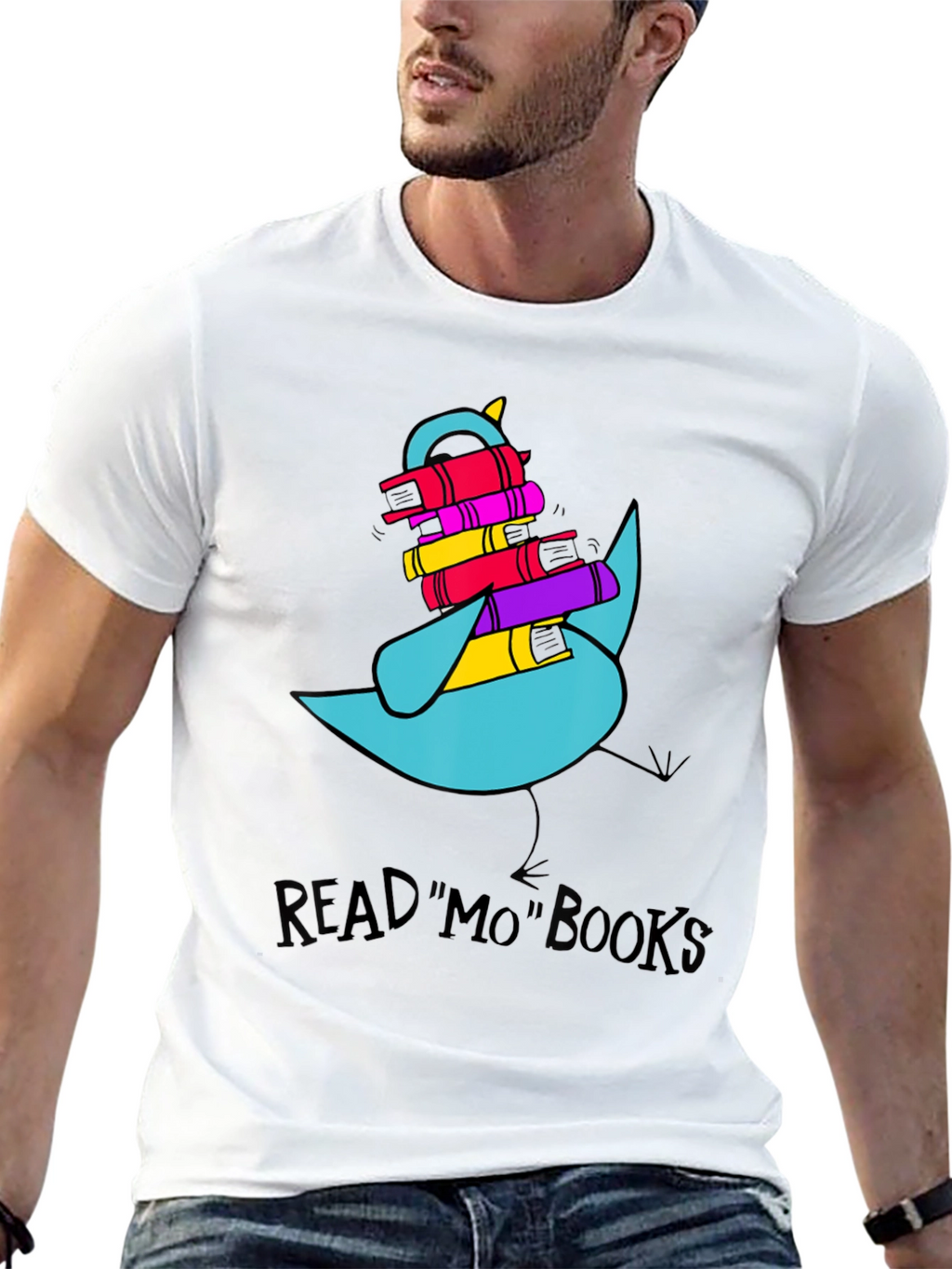 Read Mo Books Graphic Tee - Black Unisex Shirt