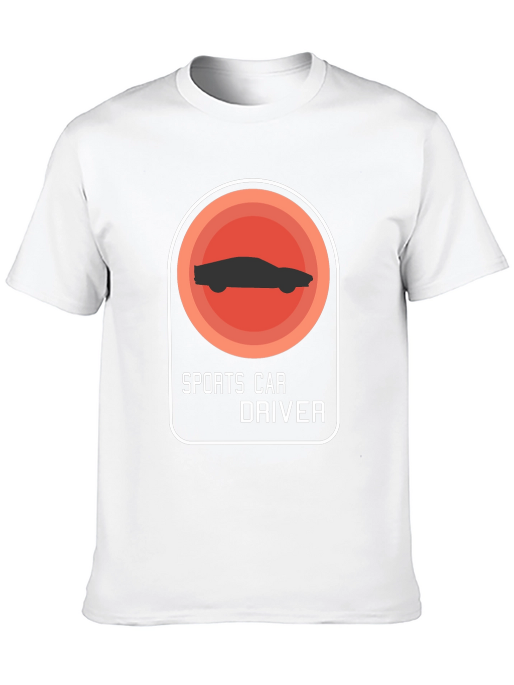 Sports Car Driver Graphic T-Shirt